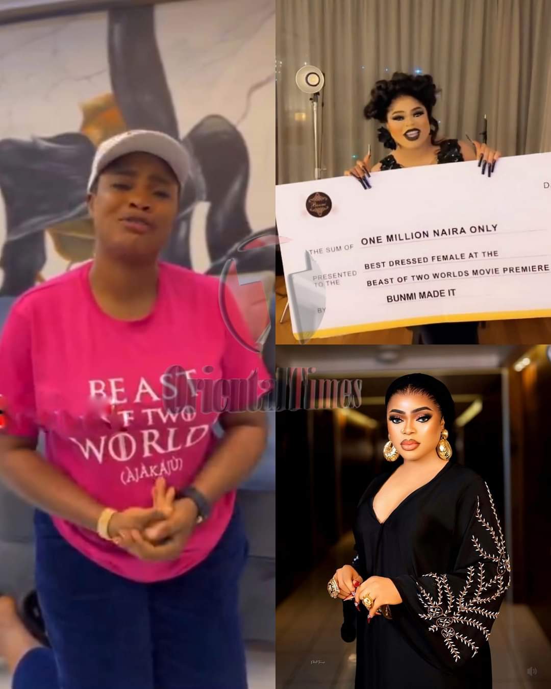 Just In: “Apologies Extended: The Best Dressed Female Award Presented to Bobrisky Was a Sham;