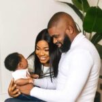 Popular gospel singer Mercy Chinwo and her husband, Pastor Blessed, unveil their baby’s face for the first time…<br />He is so 😍 😊cute 😍