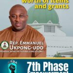 EMMANUEL UKPONG-UDO SET TO DOLE OUT N600 MILLION WORTH OF ITEMS, GRANTS TO CONSTITUENTS