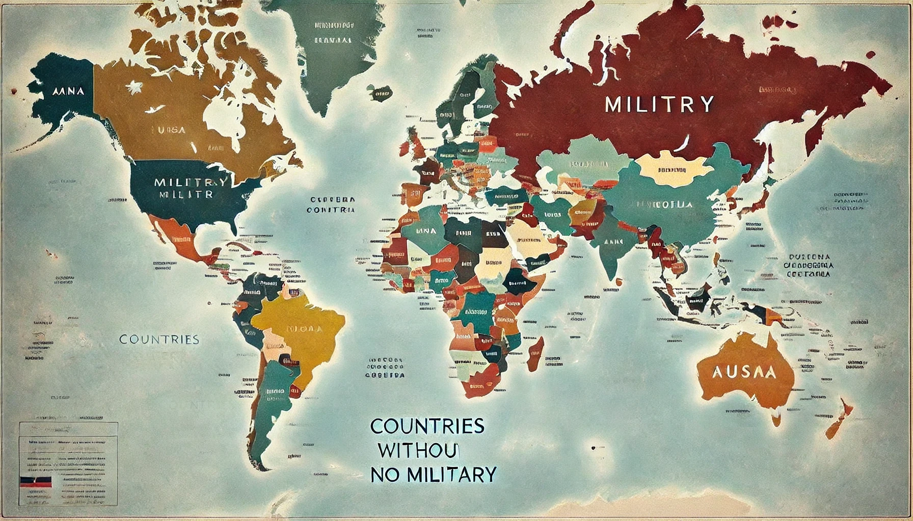 10 Countries Maintaining National Security Without a Military