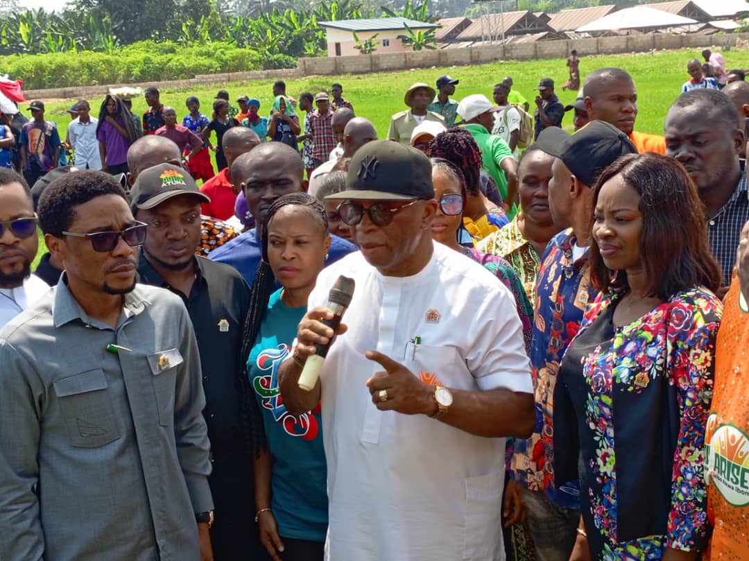 DAY 31: NSIT UBIUM LGA RECEIVES FREE FOOD SUPPLY FROM GOV. UMO ENO