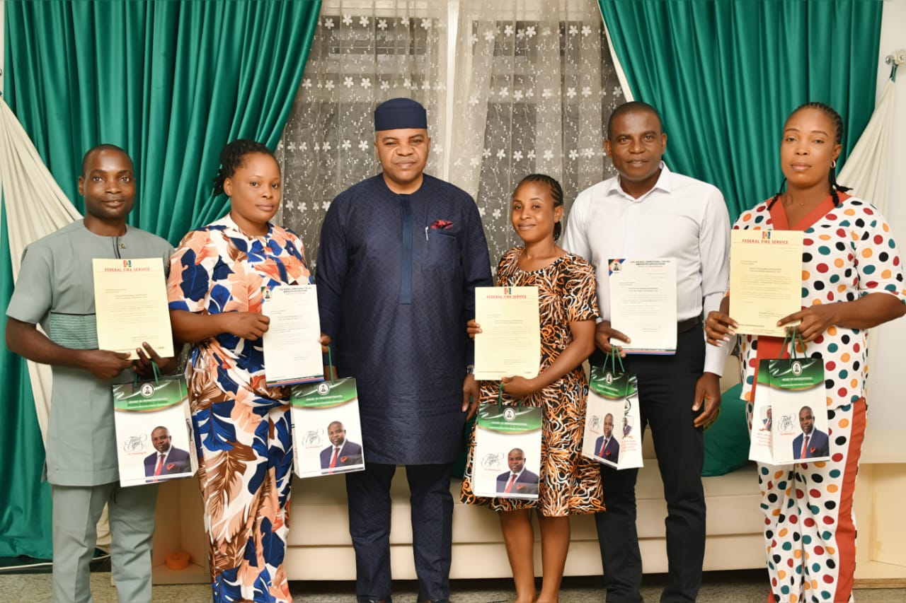 CHRISTMAS GIFT: REP. IDEM FACILITATES EMPLOYMENT OF 5 AKWA IBOMITES INTO FEDERAL FIRE SERVICE