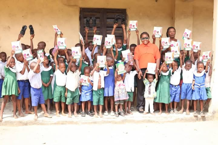 Wife of Itu Chairman Invests in Future Leaders with School Supplies Donation