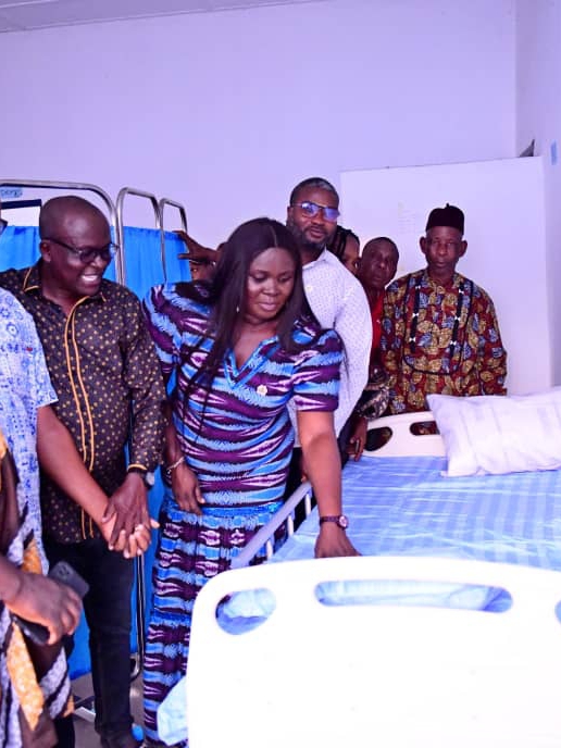 NSIT IBOM COUNCIL CHAIRPERSON BOOSTS HEALTHCARE DELIVERY WITH EQUIPMENT DONATION